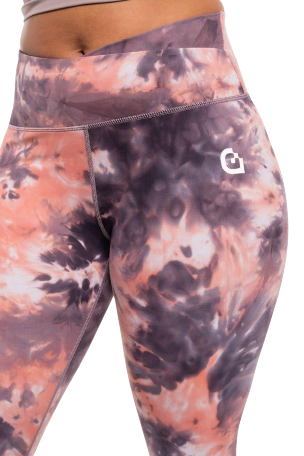 Energy High-Rise Leggings 25", Rose Gold